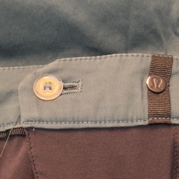 Lululemon Mens Commission Short Slim Chino 9" Antigua 36w - Picture 9 of 11